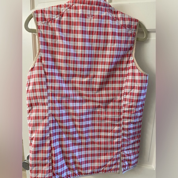 Peter Millar Plaid Tan Reversible Quilted Size Medium - Picture 4 of 11